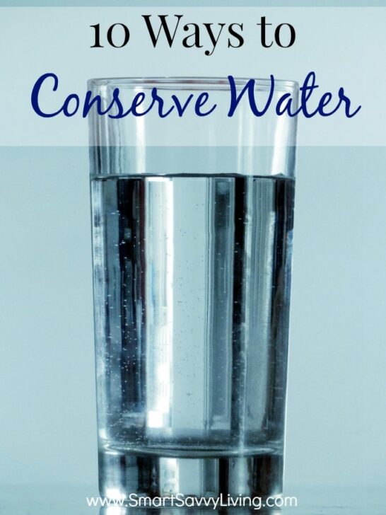 10 Ways to Conserve Water