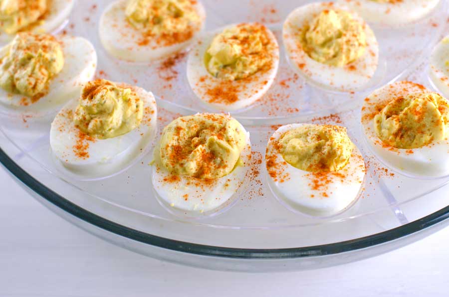 White Deviled Egg Tray + Reviews