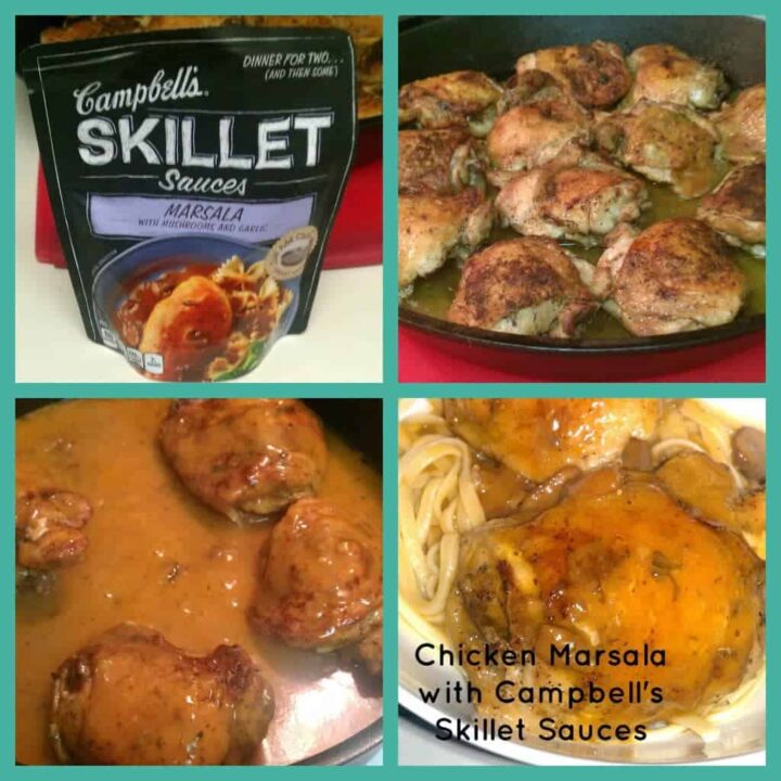 Quick Chicken Marsala with Campbell's Skillet Sauces