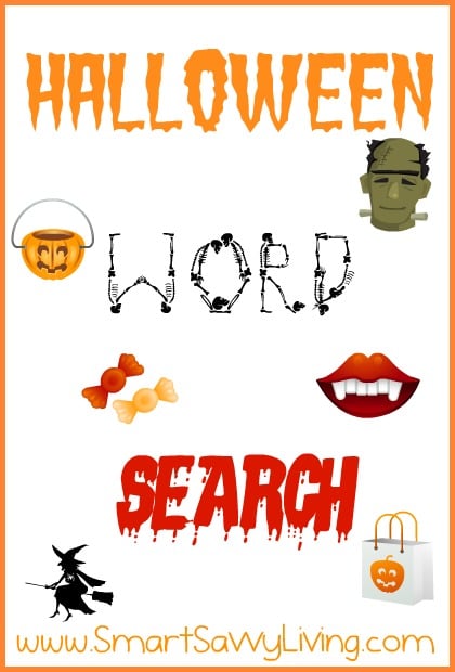 Free Printable Halloween word Search