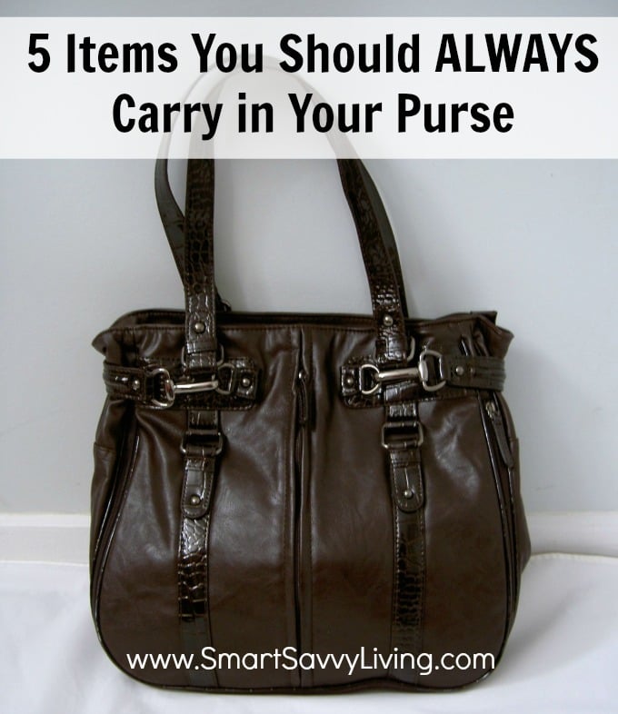 Mom Purse Essentials (15 Things You Should Always Carry