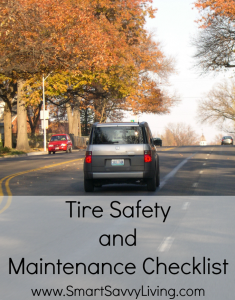 Tire Safety and Maintenance Checklist
