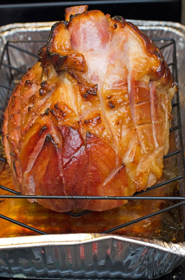 Smoked Ham with Brown Sugar Glaze Recipe - Vindulge