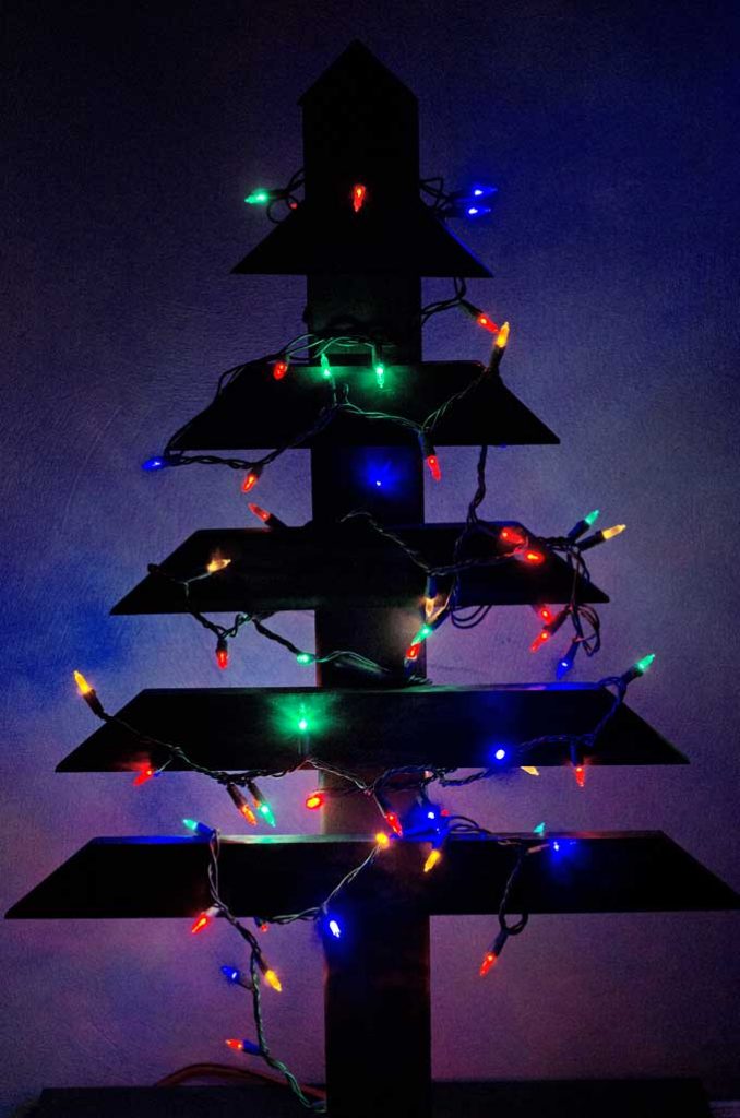 DIY Wood Christmas Tree