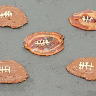 Candied Bacon Footballs Recipe