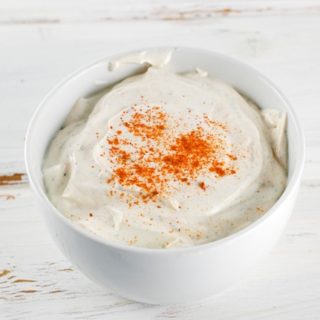 3 Ingredient Spicy Ranch Dipping Sauce