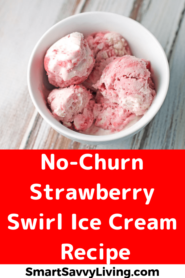 strawberry swirl ice cream pinterest photo