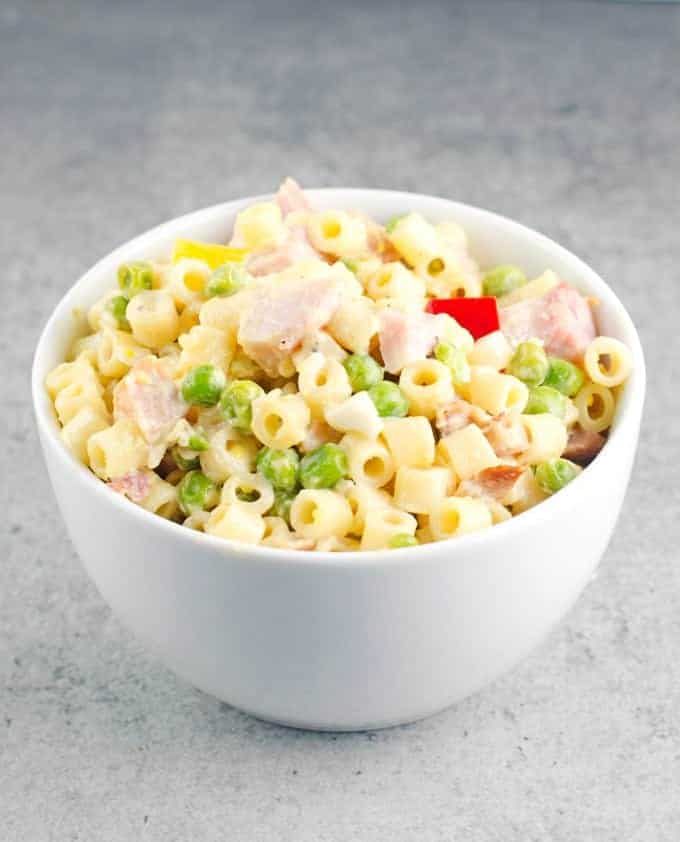 Pasta Salad With Peas And Ham Recipe