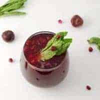 Berry Pomegranate Vodka Spritzer Recipe