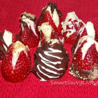 Cheesecake Stuffed Strawberries