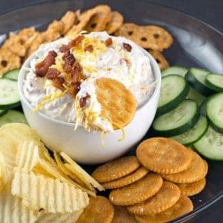 Creamy Cheesy Bacon Ranch Dip Recipe