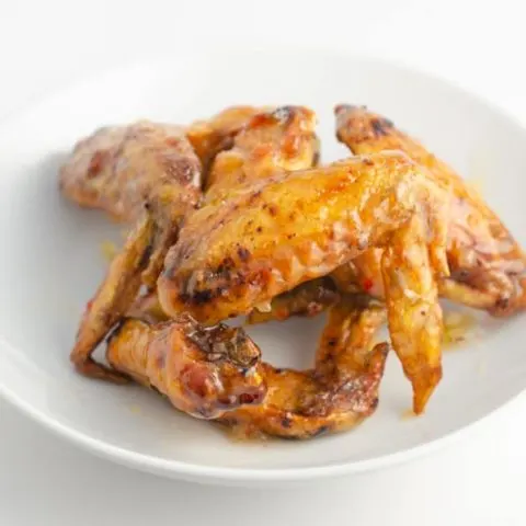 Crispy Pineapple-Habanero Chicken Wings Recipe