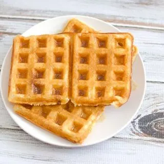 Overnight Yeasted Waffles Recipe