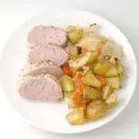 Pork Tenderloin with Roasted Vegetables Recipe