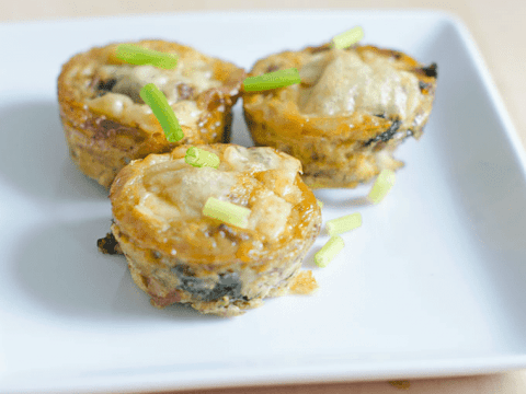 Hungry Harps: Mini Sausage Frittatas {made with a Whoopie Pie Pan}