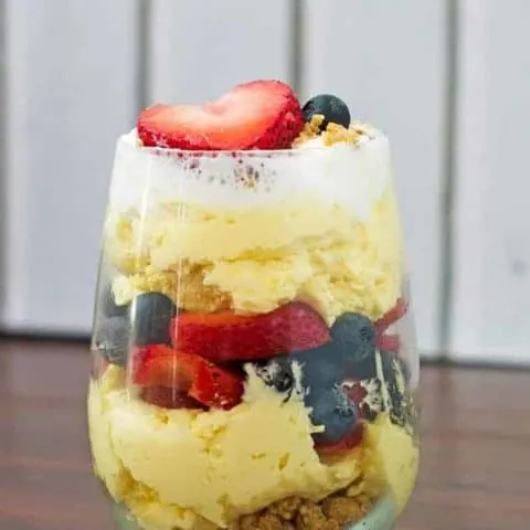 No-Bake Berry Cheesecake Parfaits Recipe