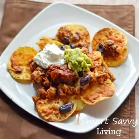 Loaded Chicken Nachos