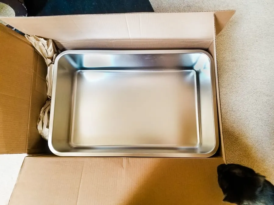 Ultimate stainless steel 2024 cat xl litter box