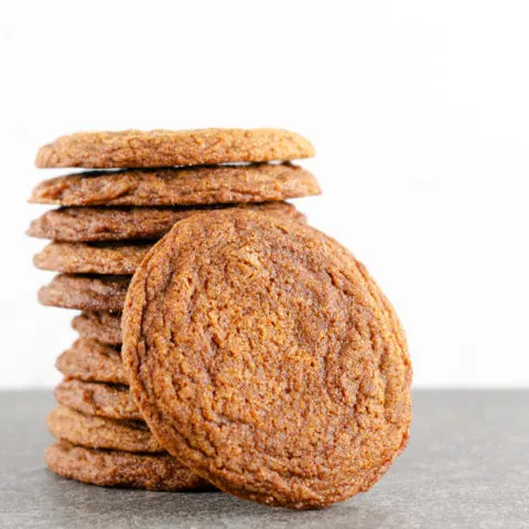Crispy Ginger Molasses Cookies Recipe