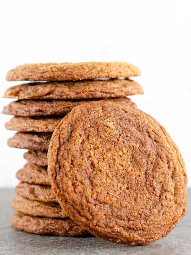 How to Make Crisp and Chewy Ginger Cookies