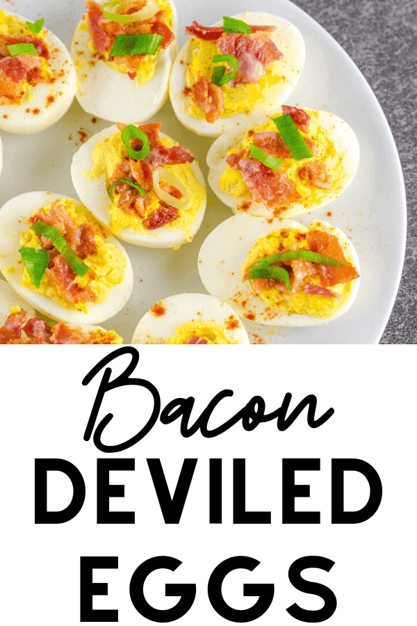 bacon deviled eggs pin