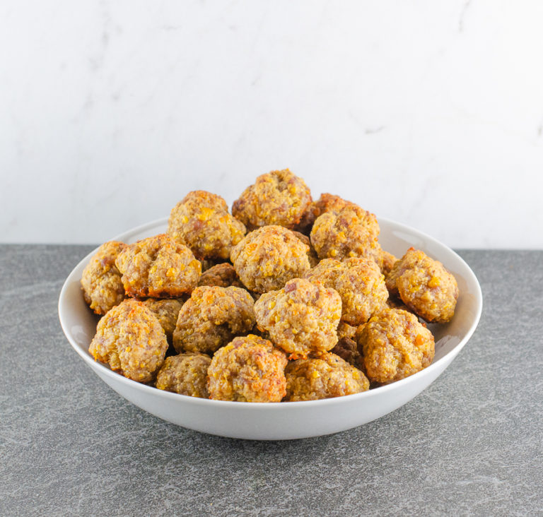 The Best Easy Sausage Balls Without Bisquick Recipe - Smart Savvy Food