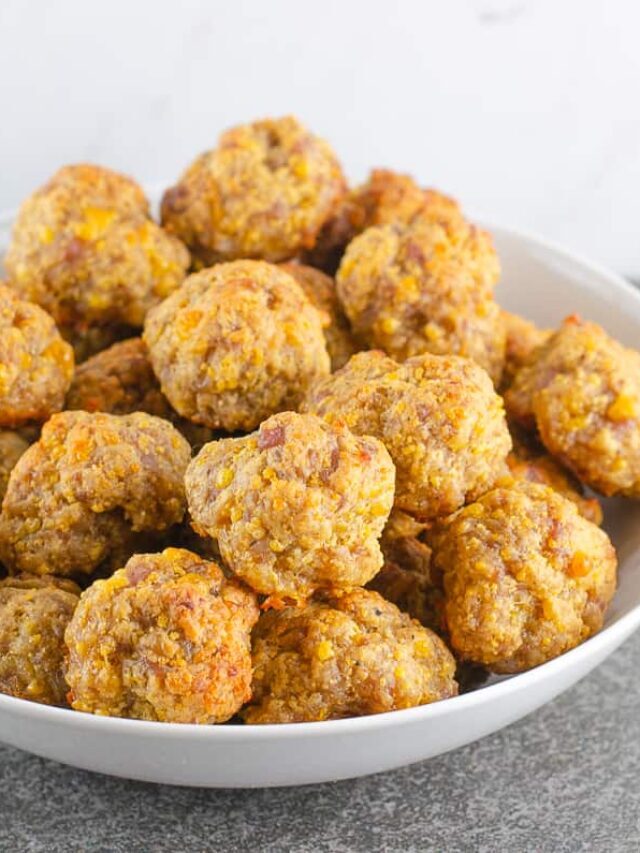 How to Make Sausage Balls Without Bisquick