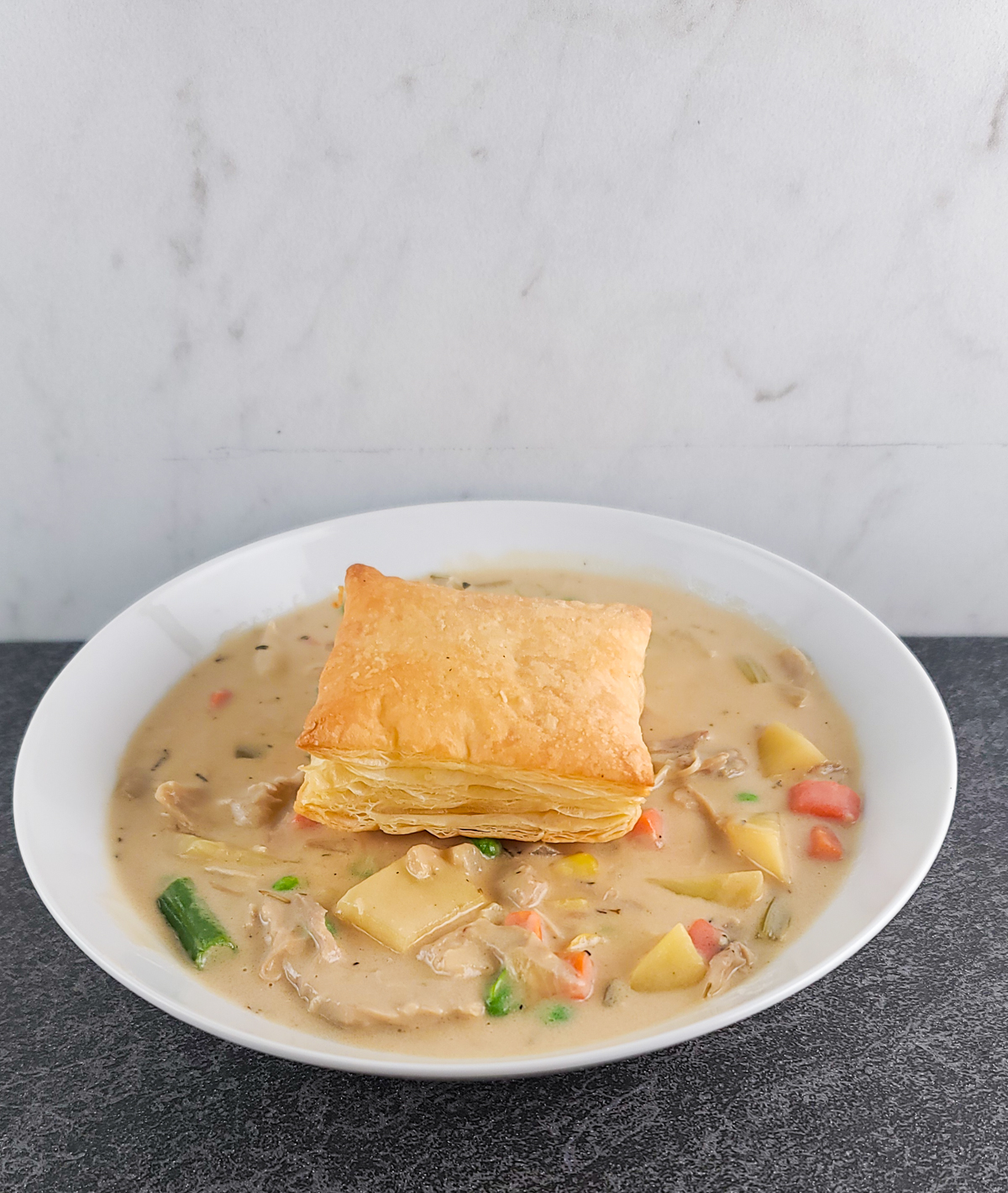 Leftover Turkey (Or Chicken) Pot Pie Soup