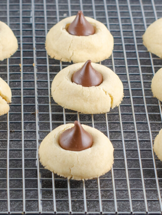 How To Make Shortbread Hershey Kiss Cookies