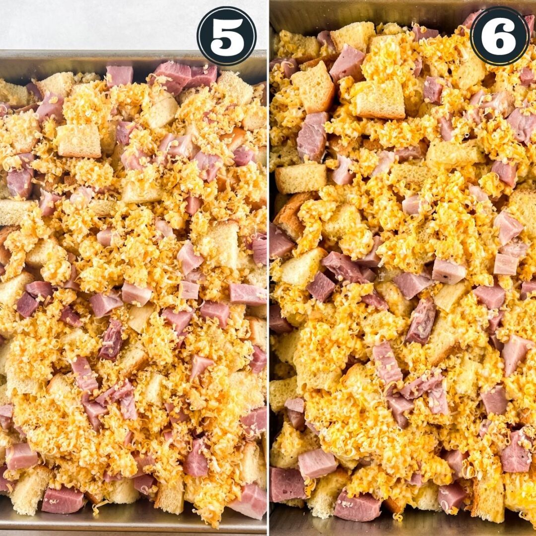 Easter Breakfast Casserole Recipe - Ham and Brioche - Smart Savvy Living