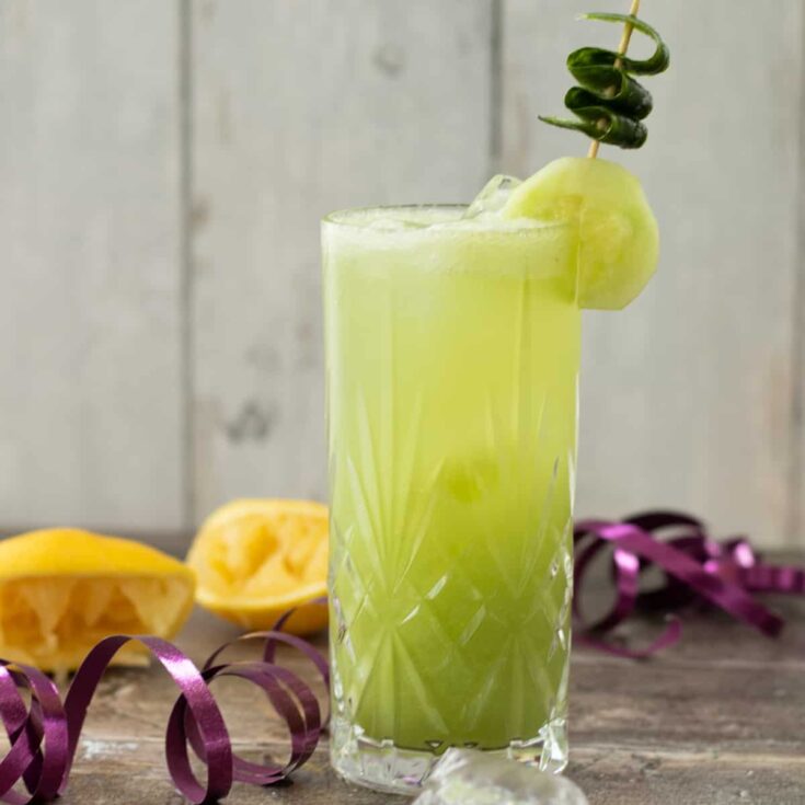 Image for Cucumber Tom Collins Mocktail